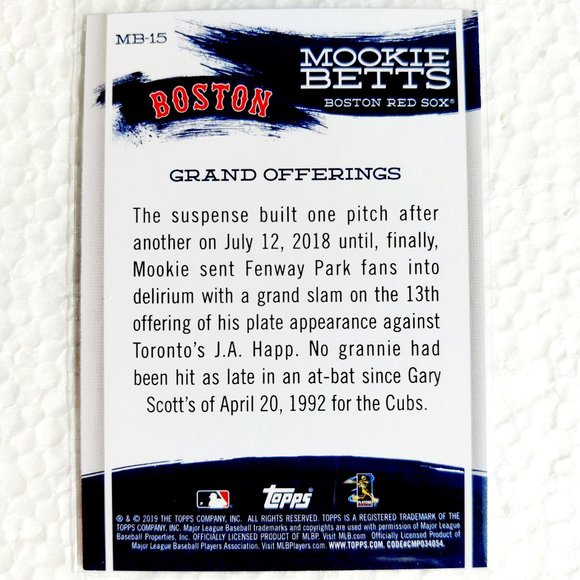 Boston Red Sox 6 Card Lot -  BSBL [4_2] - Picture 7 of 13